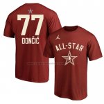 Maglia Manica Corta All Star 2024 Luka Doncic Rosso