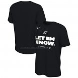 Maglia Manica Corta Cleveland Cavaliers 2024 NBA Playoffs Mantra Nero