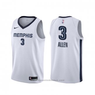 Maglia Memphis Grizzlies Grayson Allen #3 Association Bianco