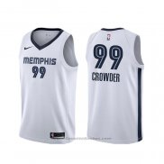 Maglia Memphis Grizzlies Jae Crowder #99 Association Bianco