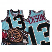 Maglia Memphis Grizzlies Jaren Jackson Jr. #13 Mitchell & Ness Big Face Verde