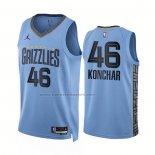 Maglia Memphis Grizzlies John Konchar #46 Statement 2022-23 Blu