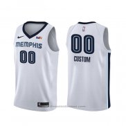 Maglia Memphis Grizzlies Personalizzate Association Bianco