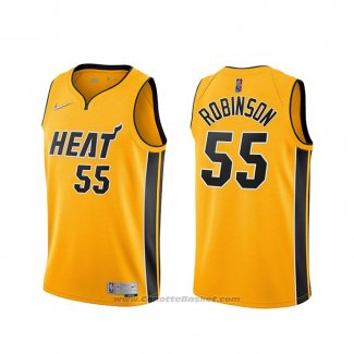 Maglia Miami Heat Duncan Robinson #55 Earned 2020-21 Or