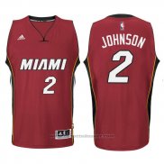 Maglia Miami Heat Joe Johnson #2 Rosso