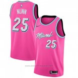 Maglia Miami Heat Kendrick Nunn #25 Earned 2018-19 Rosa