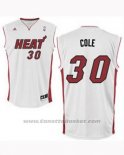 Maglia Miami Heat Norris Cole #30 Bianco