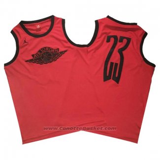 Maglia Michael Jordan Wings Special #23 Rosso