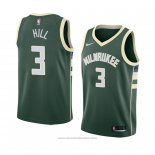 Maglia Milwaukee Bucks George Hill #3 Icon 2018 Verde