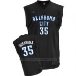 Maglia Moda Nero Oklahoma City Thunder Kevin Durant #35 Nero