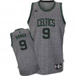 Maglia Moda Statico Boston Celtics Rajon Rondo #9 Grigio