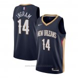 Maglia New Orleans Pelicans Brandon Ingram #14 Icon 2020-21 Blu