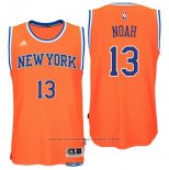 Maglia New York Knicks Joakim Noah #13 Arancione
