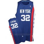 Maglia New York Knicks Julius Erving #32 Retro Blu