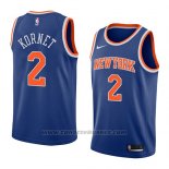 Maglia New York Knicks Luke Kornet #2 Icon 2018 Blu