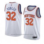 Maglia New York Knicks Noah Vonleh #32 Association 2018 Bianco