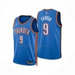 Maglia Oklahoma City Thunder Alex Caruso No 9 Icon 2025-26 Blu