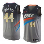 Maglia Oklahoma City Thunder Dakari Johnson #44 Citta 2018 Grigio