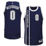 Maglia Oklahoma City Thunder Russell Westbrook #0 2014-15 Blu