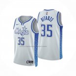 Maglia Orlando Magic Goga Bitadze No 35 Citta 2025-26 Bianco