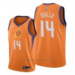 Maglia Phoenix Suns Cheick Diallo #14 Statement Arancione