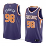 Maglia Phoenix Suns Isaiah Canaan #98 Icon 2018 Viola