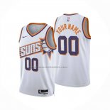 Maglia Phoenix Suns Personalizzate Association 2024-25 Bianco