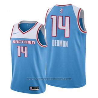 Maglia Sacramento Kings Dewayne Dedmon #14 Citta Blu