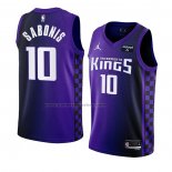 Maglia Sacramento Kings Domantas Sabonis #10 Statement 2023-24 Viola