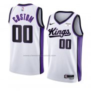 Maglia Sacramento Kings Personalizzate Association 2023-24 Bianco