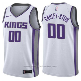 Maglia Sacramento Kings Willie Cauley-Stein #00 Association 2017-18 Bianco