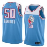 Maglia Sacramento Kings Zach Randolph #50 Citta 2018 Blu