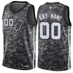 Maglia San Antonio Spurs Citta Nike Personalizzate 17-18 Bianco