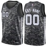 Maglia San Antonio Spurs Citta Nike Personalizzate 17-18 Bianco