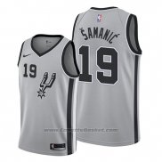 Maglia San Antonio Spurs Luka Samanic #19 Statement 2019-20 Grigio