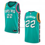 Maglia San Antonio Spurs Malaki Branham #22 Citta 2022-23 Verde