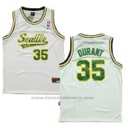 Maglia Seattle SuperSonics Kevin Durant #35 Historic Bianco