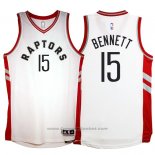 Maglia Toronto Raptors Anthony Bennett #15 Bianco