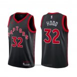 Maglia Toronto Raptors Rodney Hood #32 Statement 2020-21 Nero