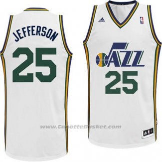 Maglia Utah Jazz Al Jefferson #25 Bianco