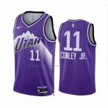 Maglia Utah Jazz Kris Dunn #11 Citta 2023-24 Viola