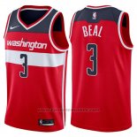 Maglia Washington Wizards Bradley Beal #3 Icon 2017-18 Rosso