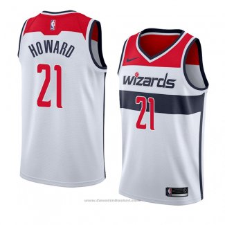 Maglia Washington Wizards Dwight Howard #21 Association 2018 Bianco