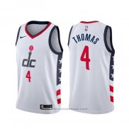 Maglia Washington Wizards Isaiah Thomas #4 Citta Bianco