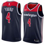 Maglia Washington Wizards Mike Young #4 Statement 2018 Nero