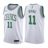 Maglia Boston Celtics Kyrie Irving #11 2017-18 Bianco