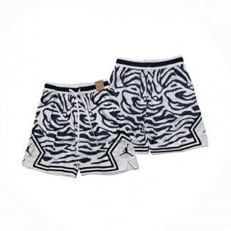 Pantaloncini Jordan Just Don 2025 Bianco Nero1