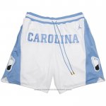 Pantaloncini NCAA North Carolina Tar Heels Bianco