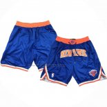 Pantaloncini New York Knicks Just Don Blu2
