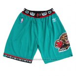 Pantaloncini Vancouver Grizzlies Hardwood Classics Verde